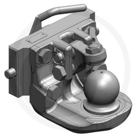 Zaczep Kulowy K80 do prowadnicy 245/30/20mm, Scharmüller 03624542