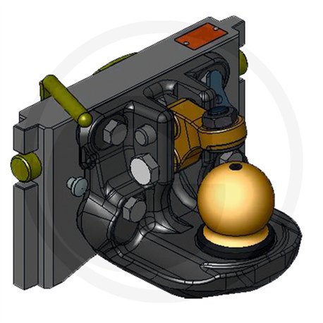 Zaczep Kulowy K80 do prowadnicy 320/30/20mm, Scharmüller 03632046