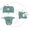 Zaczep Kulowy K80 do prowadnicy 320/30/20mm, Scharmüller 03632046