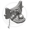 Zaczep Kulowy K80 do prowadnicy 330/32/25mm, Scharmüller 140x80 M20