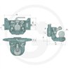 Zaczep Kulowy K80 do prowadnicy 335/30/22mm, Scharmüller 07633542