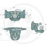 Zaczep Kulowy K80 do prowadnicy 390/32/25mm, Scharmüller 07639042