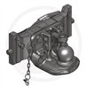 Zaczep Kulowy K80 do prowadnicy 390/32/25mm, Scharmüller 07639042A11