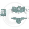 Zaczep Kulowy K80 do prowadnicy 310/30/22mm, Rockinger RO825A1040C