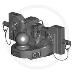 Zaczep Kulowy K80 do prowadnicy 311/30/22mm, Rockinger RO825A1249C