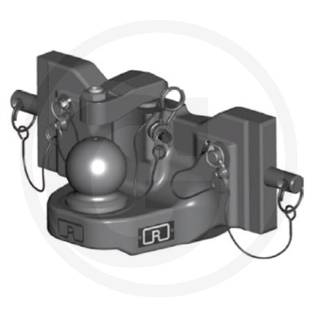 Zaczep Kulowy K80 do prowadnicy 330/32/25mm, Rockinger RO825A3049C
