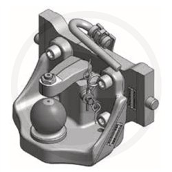 Zaczep Kulowy K80 do prowadnicy 330/32/25mm, Rockinger RO825X3009C