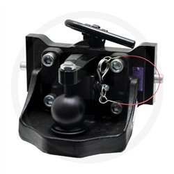 Zaczep Kulowy K80 do prowadnicy 336/30/22mm, Rockinger RO825X3600C