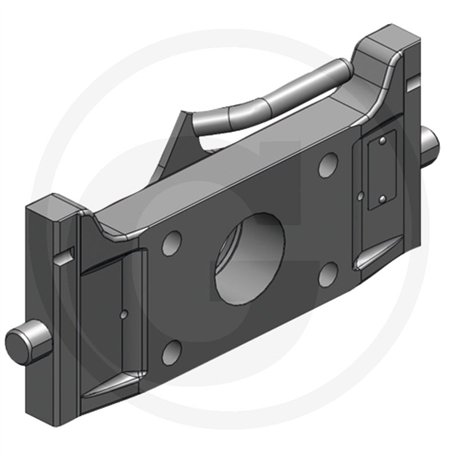 Płyta do prowadnicy 329/32/25mm - 140x80 M20 Scharmuller 07733052