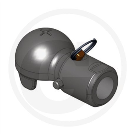 Ucho zaczepu K50 M36x1.5 z blokadą śrub. z blokadą śrubową
