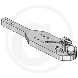 Płyta nośna K80 1090/250/60 3000kg Scharmüller