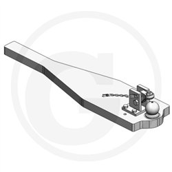 Płyta nośna K80 1200/296/50 3000kg Scharmüller