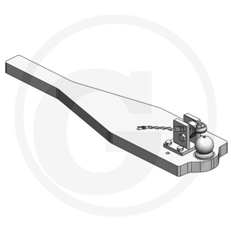 Płyta nośna K80 1200/296/50 3000kg Scharmüller
