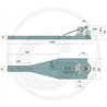Płyta nośna K80 1200/296/50 3000kg Scharmüller