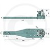 Płyta nośna K80 1142/240/50 4000kg Scharmüller