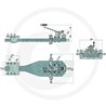 Płyta nośna K80 1070/270/50 3000kg Scharmüller 09603870S