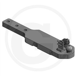 Płyta nośna K80 1337/276/60 4000kg Scharmüller 09604442A29