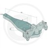 Płyta nośna K80 857/255/60 4000kg Walterscheid 8005420