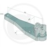 Płyta nośna K80 850/200/60 4000kg Walterscheid KBA8301XF, 8005279