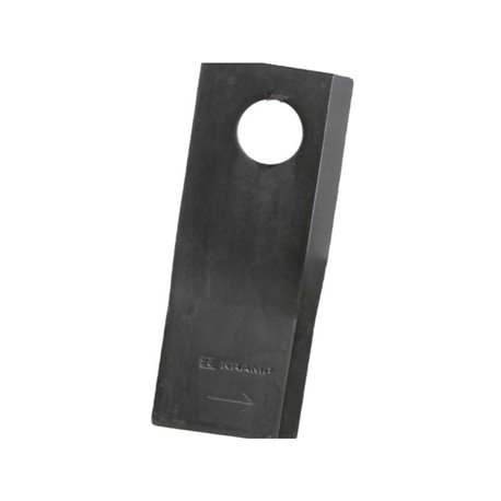 Nożyk kosiarki lewy 112 x 48 x 4mm gat Ø 19mm