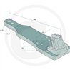 Płyta nośna K80 869/275/55 3000kg Walterscheid KBA8332NW15, 8005387