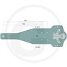 Płyta nośna K80 800/210/60 4000kg Walterscheid KBA8355CZ, 8002928