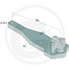 Płyta nośna K80 800/210/60 4000kg Walterscheid KBA8355CZ, 8002928