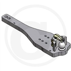 Płyta nośna K80 930/280/50 3000kg Walterscheid KBA8368L, 8002900
