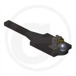 Płyta nośna K80 596/296/40 2000kg Scharmüller 009600010A01