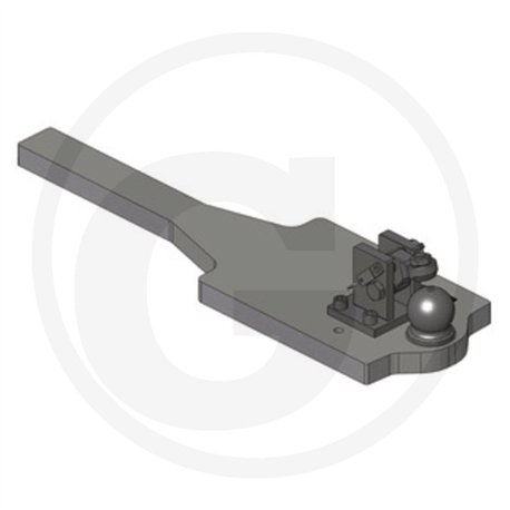 Płyta nośna K80 1100/296/45 3000kg Scharmüller 009600130A01