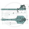 Płyta nośna K80 885/284/50 3000kg Scharmüller 0096031210