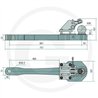 Płyta nośna K80 757/187/50 3700kg Scharmüller 009603130