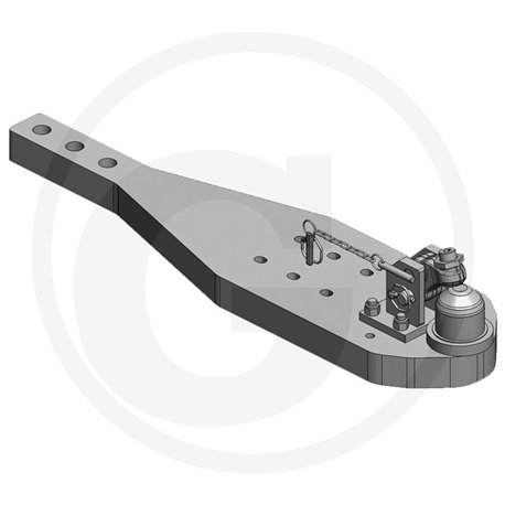 Płyta nośna K80 1110/280/60 3000kg Scharmüller 009603310
