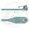 Płyta nośna K80 1110/280/60 3000kg Scharmüller 009603310