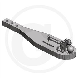 Płyta nośna K80 1150/260/60 3000kg Scharmüller 009603360A02