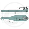 Płyta nośna K80 1150/260/60 3000kg Scharmüller 009603360A02