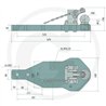 Płyta nośna K80 670/280/50 3000kg Scharmüller 009603640