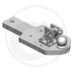 Płyta nośna K80 627/270/40 2000kg Scharmüller 009603660