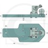 Płyta nośna K80 627/270/40 2000kg Scharmüller 009603660