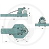Płyta nośna K80 567/292/50 4000kg Scharmüller 009603680A11