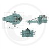 Płyta nośna K80 475/309/45 3000kg Scharmüller 009603710