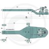 Płyta nośna K80 1033/303/45 3000kg Scharmüller 0096038500