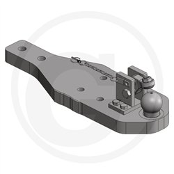 Płyta nośna K80 770/258/50 4000kg Scharmüller 009604400A29