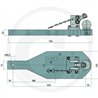 Płyta nośna K80 750/245/50 3700kg Scharmüller 009604430A24