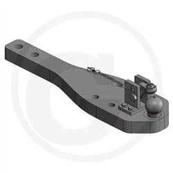 Płyta nośna K80 940/260/60 4000kg Scharmüller 009604460A29