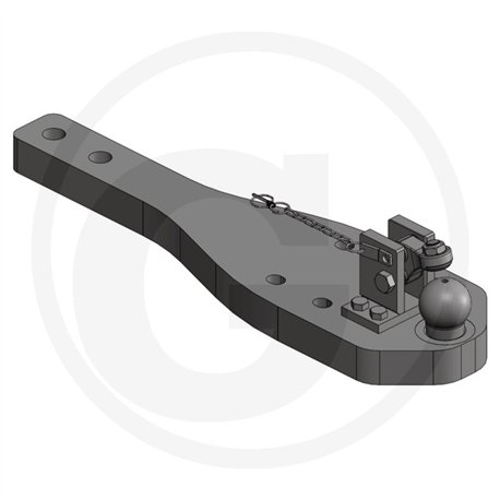 Płyta nośna K80 940/260/60 4000kg Scharmüller 009604460A29