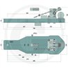 Płyta nośna K80 780/240/50 3000kg Scharmüller 009604490