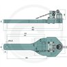 Płyta nośna K80 868/290/50 3000kg Scharmüller 009604603