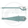 Płyta nośna K80 1263/296/50 3000kg Scharmüller 009605011