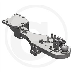 Płyta nośna K80 768/240/50 4000kg Scharmüller 009605210SETA02